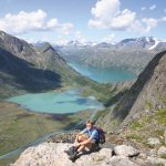 Omgeving met bergen